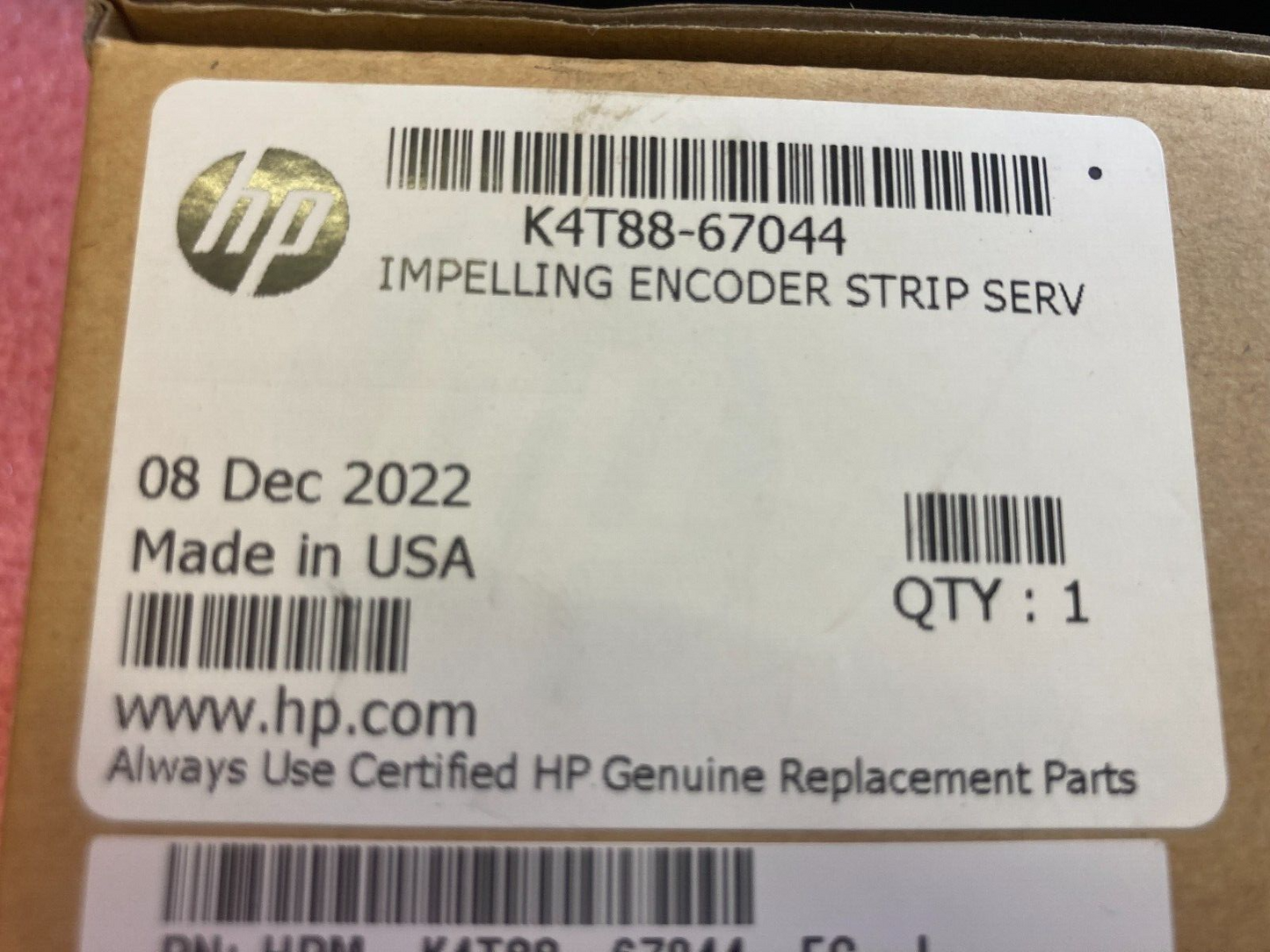 NEW HP K4T88-67044 IDS IMPELLING ENCODER STRIP LATEX 1500