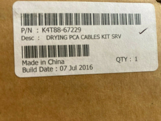 NEW SEALED K4T88-67229 DRYING PCA CABLES KIT LATEX 1500