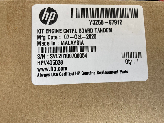 NEW HP Y3Z60-67912 ENGINE CONTROL BOARD PAGEWIDE VARIOUS MODELS