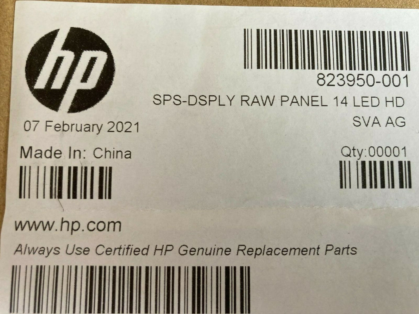 NEW Genuine HP 823950-001 LED Screen 14"  Elitebook 745 840 G3