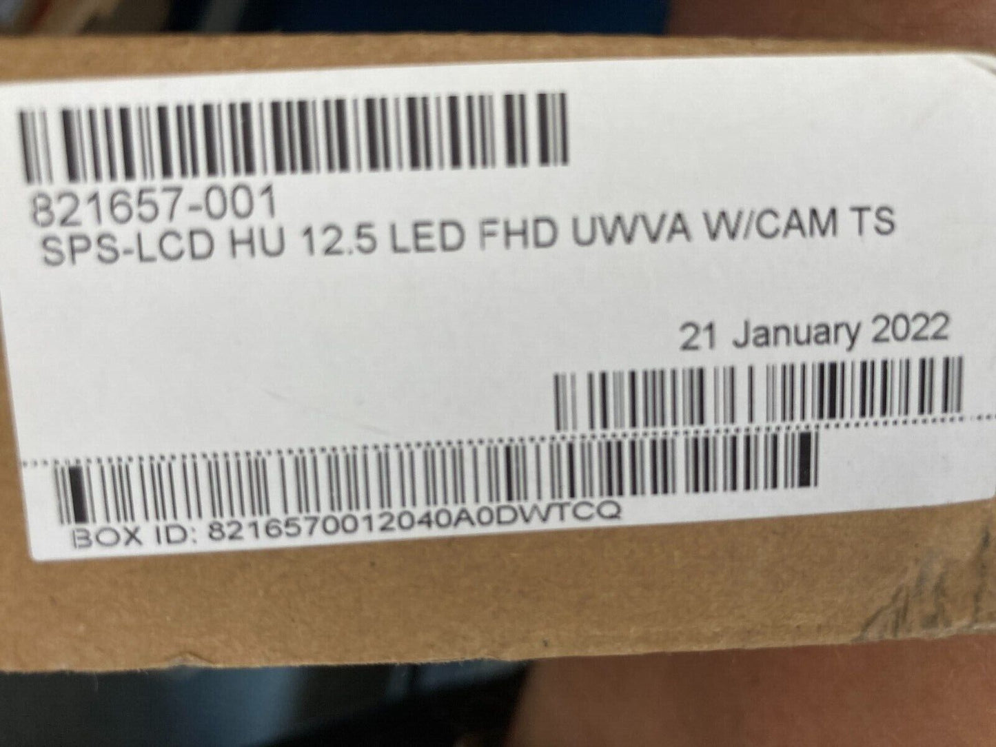 Genuine NEW SEALED HP 821657-001 EliteBook 725 820 G3 LED FHD LCD TS SCREEN 12.5
