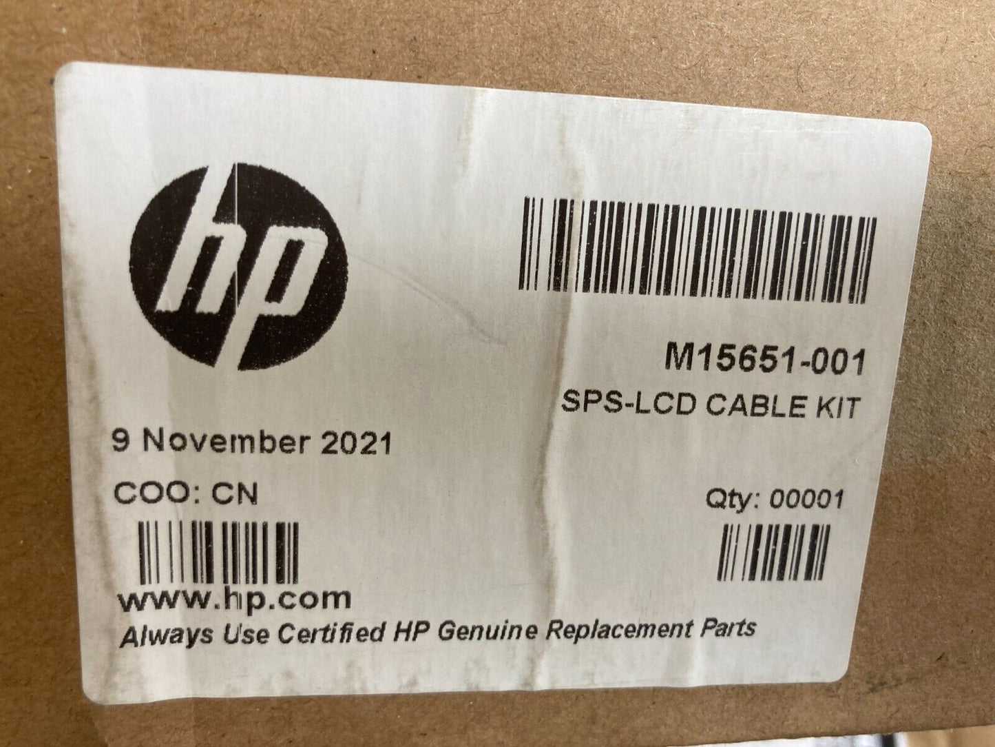 NEW HP M15651-001 LCD CABLE KIT WITH BEZEL