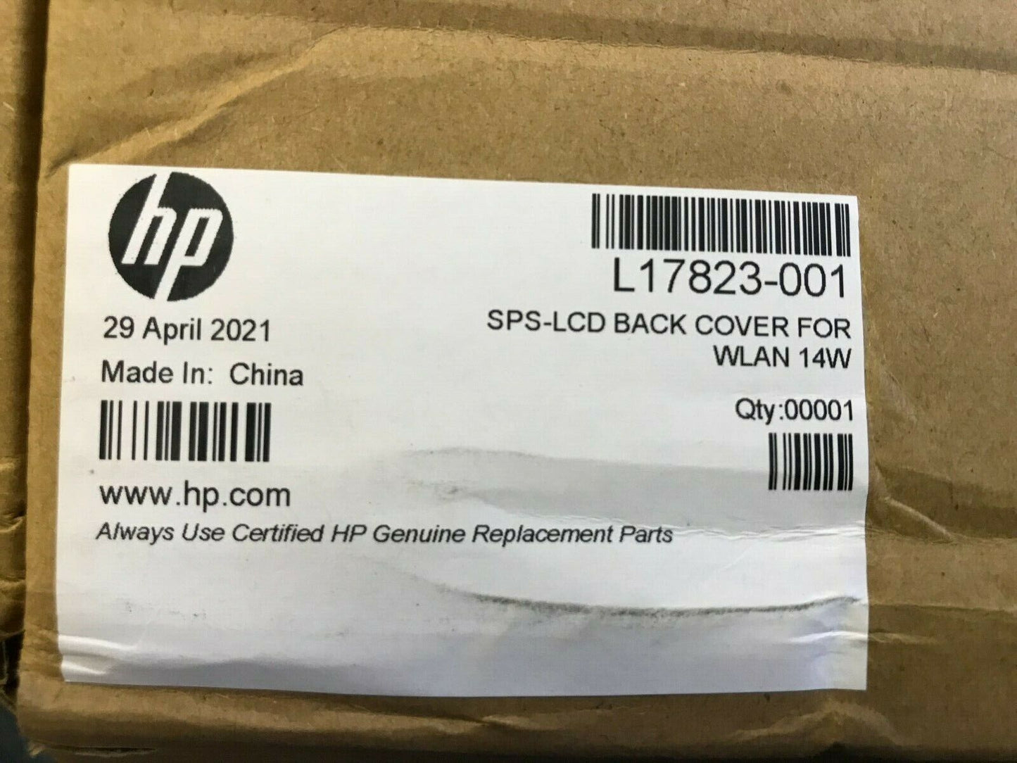 NEW HP L17823-001 LCD BACK COVER ZBOOK 14U G5