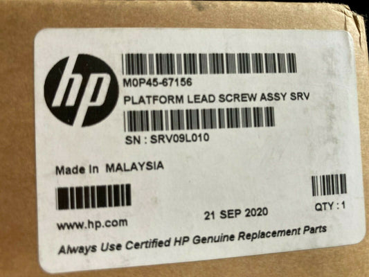 NEW GENUINE HP M0P45-67156 Platform Lead Screw Sealed Assy SRV JF 3D M0P45-67174