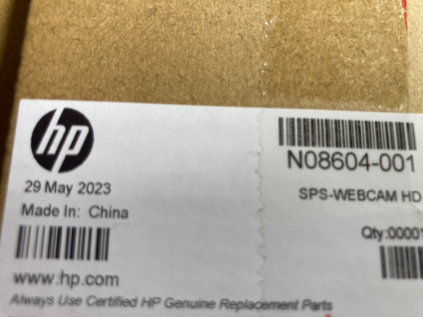 NEW HP N08604-001  WEBCAM HD FULL KIT HP 250 255 G9