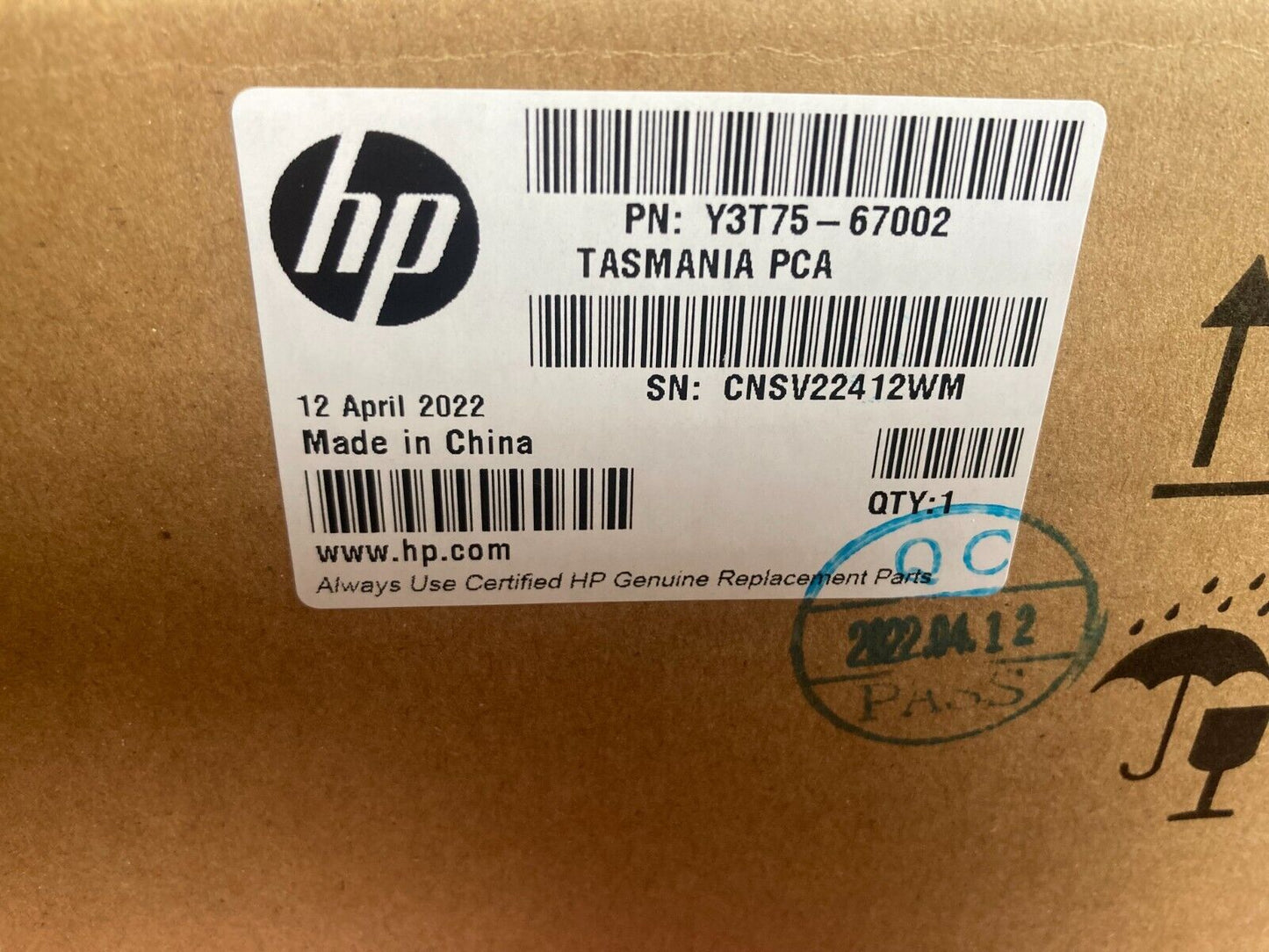 NEW SEALED GENUINE HP Y3T75-67002 TASMANIA PCA DESIGNJET T2600