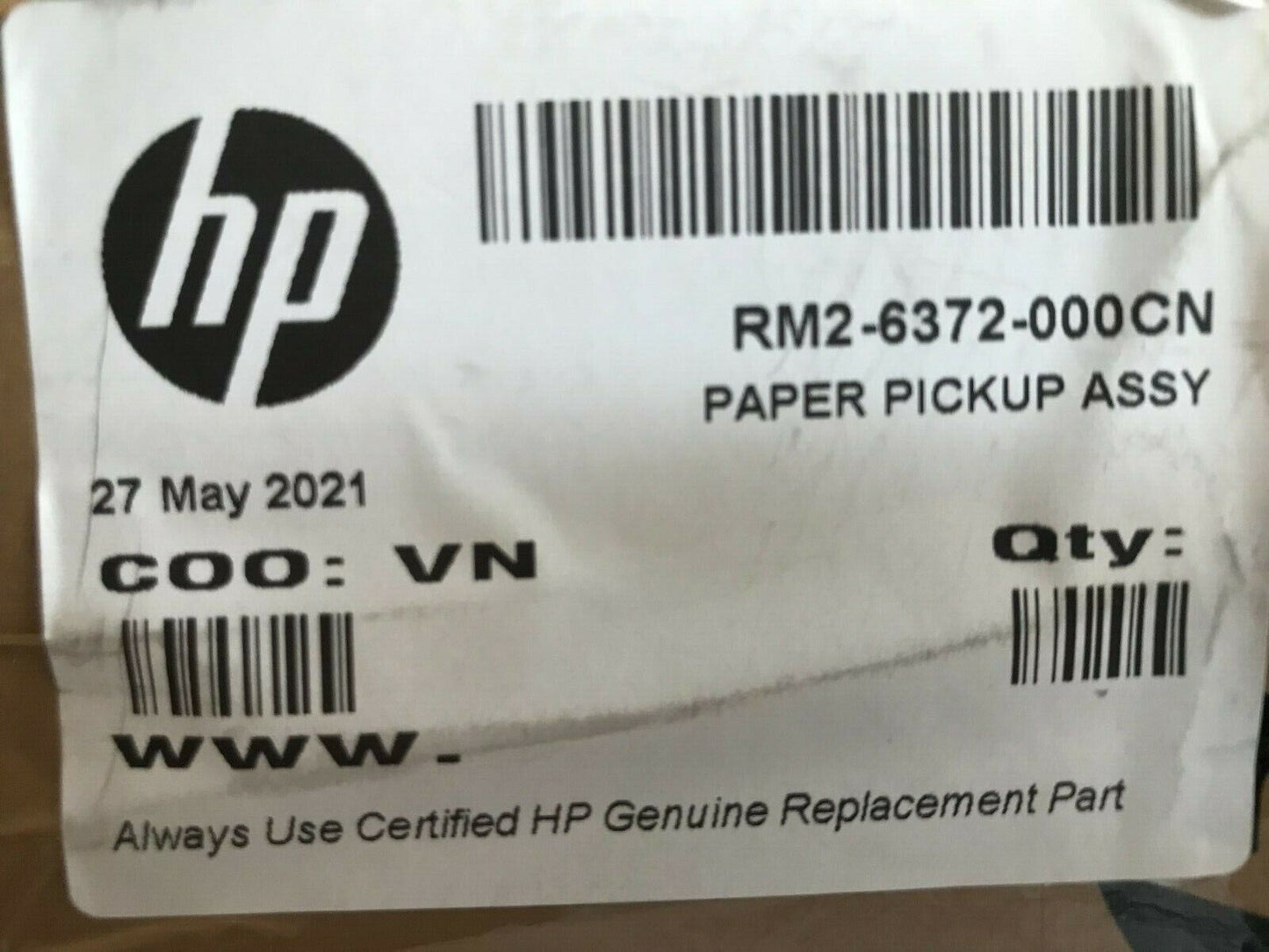 NEW HP RM2-6372 HP PAPER PICK UP ASSY LASERJET  M377/M477/M452/M454/M479